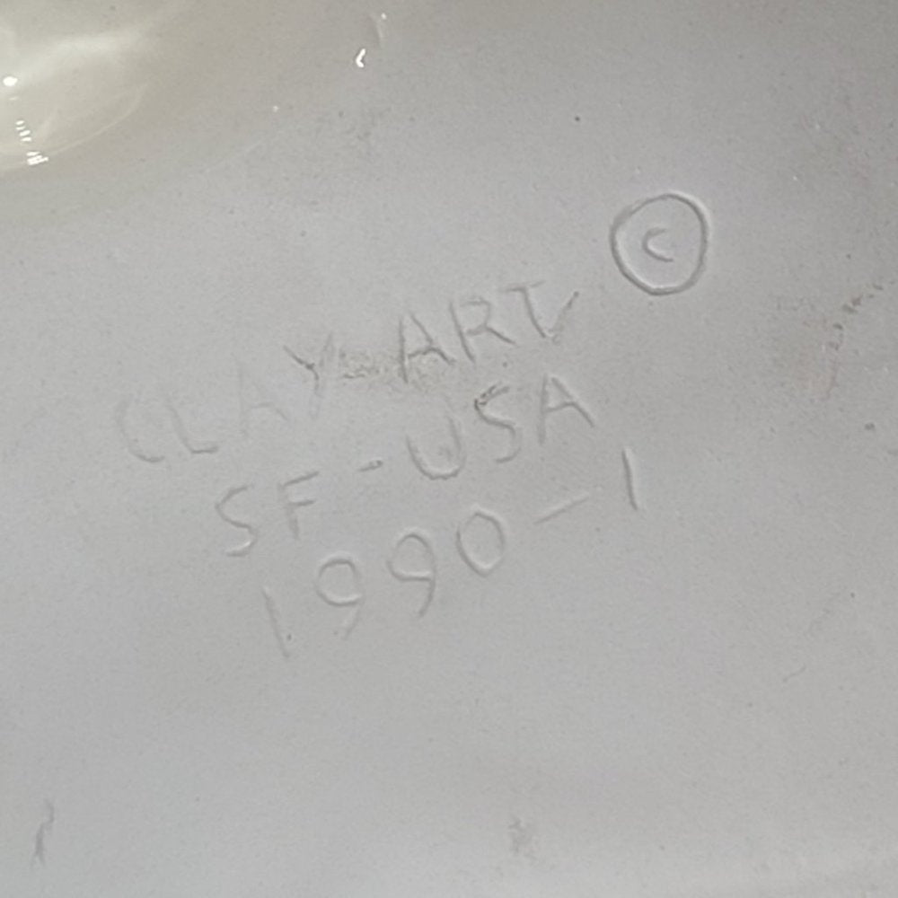 Clay Art SF-USA 1990-1 Magical Wizard Sorcerer Figurine Wall Art Hanging Mask