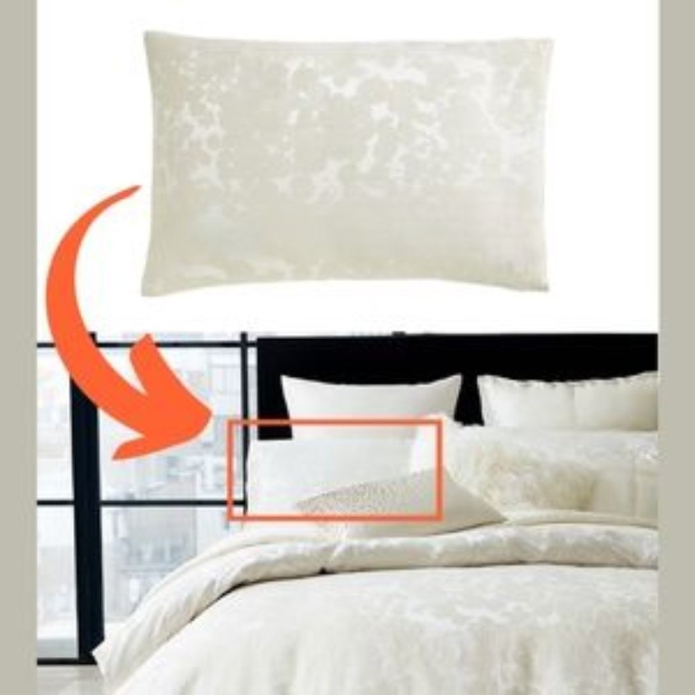 Donna Karan Home Ivory Standard/ Queen Sham