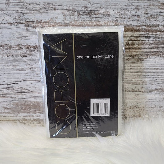 Corona One Rod Pocket Panel Solunar Crushed 50 in. x 95 in.