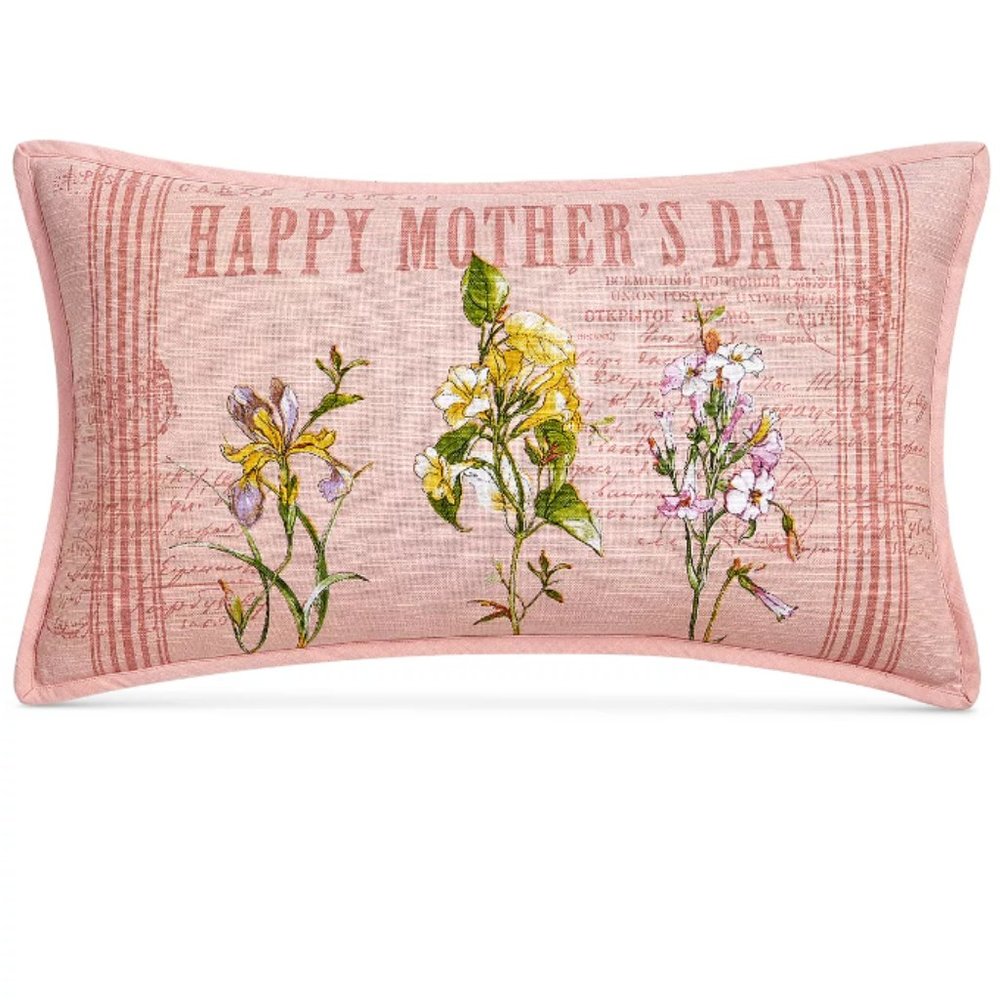LACOURTE 14" x 24" Mothers Day Decorative Pillow NWT!!