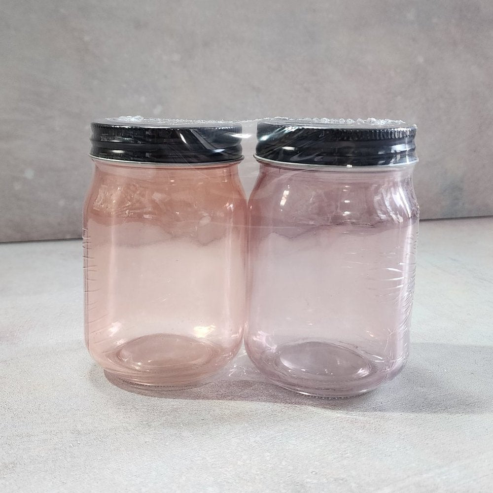 Tinted Craft Jars, Warm, 8 ct