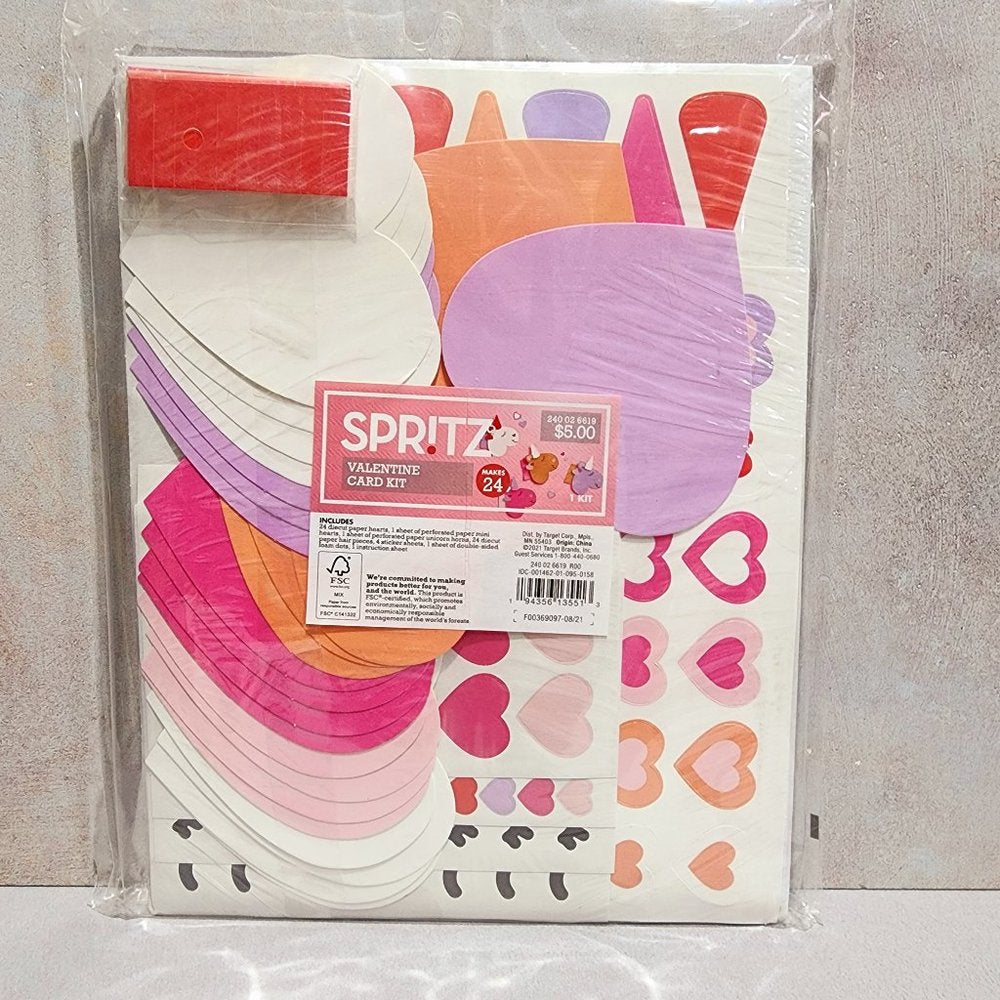 Spritz Valentine Card Kit π