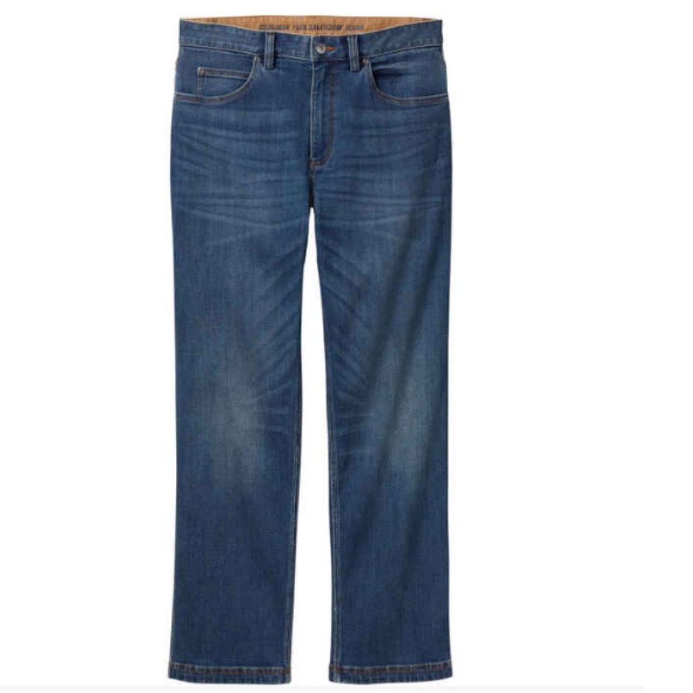 Men's DuluthFlex Ballroom COOLMAX Relaxed Fit Jeans, 38x32 NWT