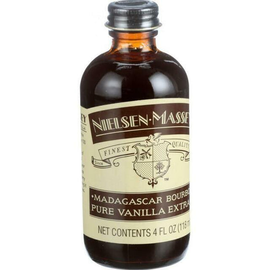 Nielsen-Massey Vanillas, Madagascar Bourbon Pure Vanilla Extract, 4 oz SEALED