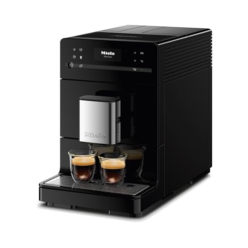 Miele CM5 Silence Automatic Coffee Maker & Espresso Machine Combo with Grinder, Milk Frother