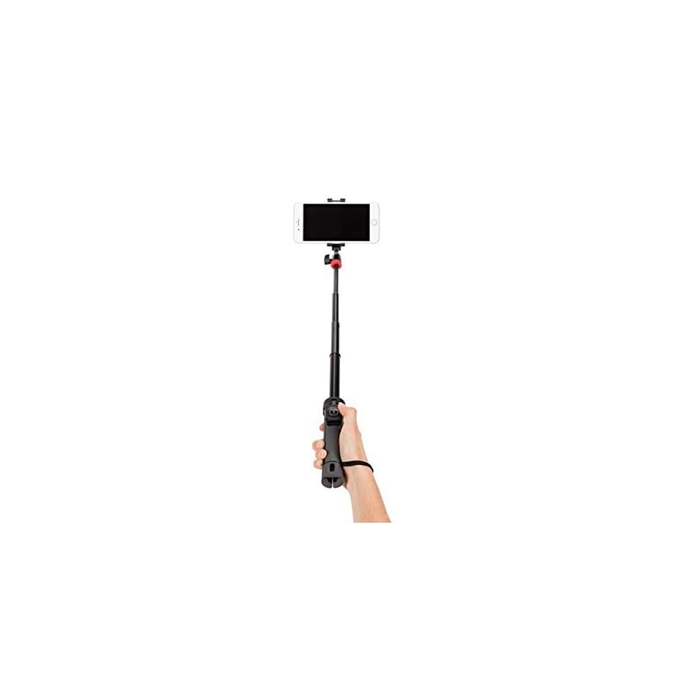 JOBY JB01550-BWW TelePod Mobile Tripod for Smartphone and Camera - Bluetooth Remote, Monopod, Selfie Stick, Vlogging, iPhone, Mirrorless, 360, Action Camera, Lights