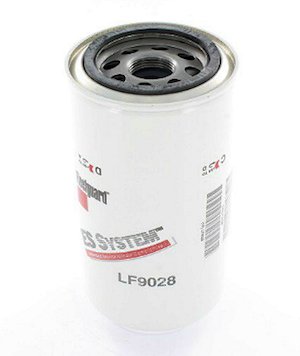 Fleetguard LF9028 Extended Service Lube Filter For Carrier/Kubota 300046300, Stratapore Venturi Combo, 100% Efficiency, 30-Micron Rating, 1-16 UN-2B Thread Size, 6.942"H x 3.666"OD