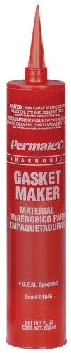 Permatex 51845-10PK Anaerobic Gasket Maker - 300 ml Cartridge, (Pack of 10)