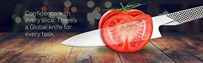 Global Knives Global 7" Hollow Ground Vegetable Knife, L, Silver