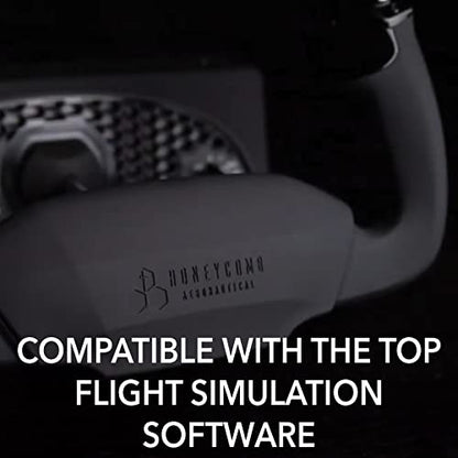 Honeycomb Alpha Flight Controls Yoke & Switch Panel
