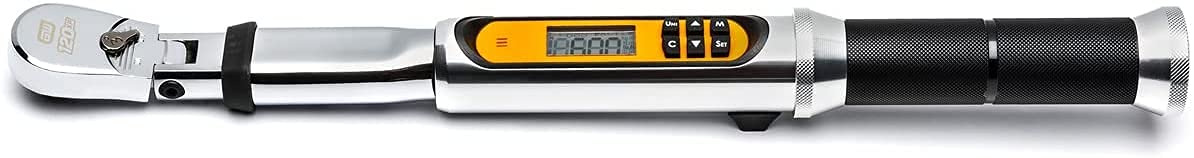GEARWRENCH Flex Head Electronic Torque Wrench with Angle