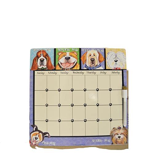 Blondee's Dry Erase Wall Calendar - Blank Undated Reusable 1 month Calendar -1
