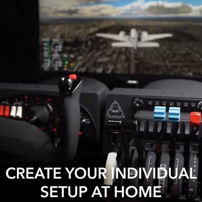Honeycomb Alpha Flight Controls Yoke & Switch Panel