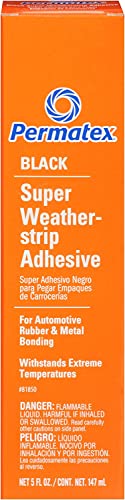 Permatex 81850 Black Super Weatherstrip Adhesive, 5 oz.