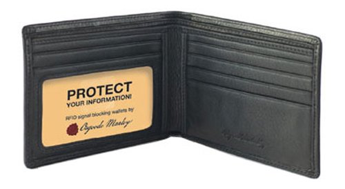 Osgoode Marley RFID Sienna ID Thinfold, Black, One Size