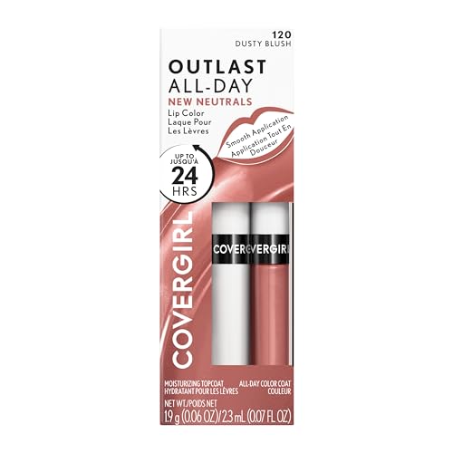 COVERGIRL Outlast All-Day Lip Color with Moisturizing Topcoat, New Neutrals Shade Collection PARENT