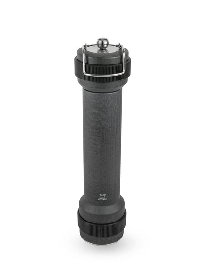 Peugeot Barbecue Wood Pepper Mill with built in light, Graphite, 12in