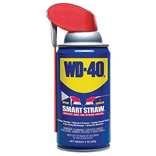 WD-40 Multi-Use Product with Smart Straw Sprays 2 Ways, 8 OZ [12-Pack]