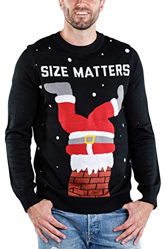 Tipsy Elves Men's Ugly Christmas Sweaters - Funny Christmas Sweaters for Men - Fun Winter Pullovers