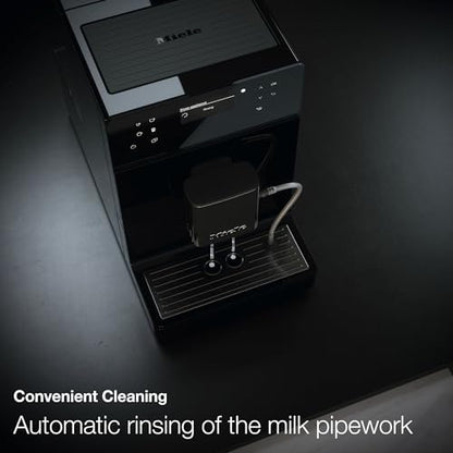 Miele CM5 Silence Automatic Coffee Maker & Espresso Machine Combo with Grinder, Milk Frother