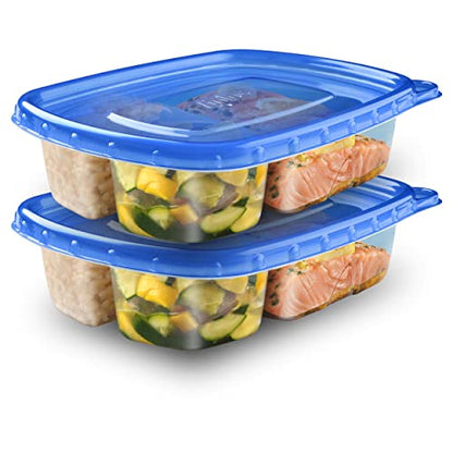 Ziploc Food Storage Meal Prep Containers Reusable for Kitchen Organization