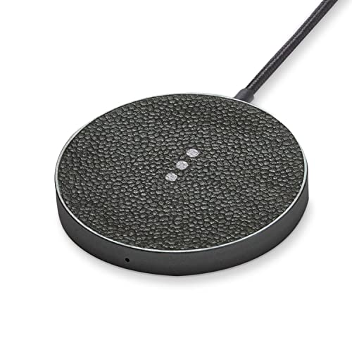 Courant MAG:1 Wireless Charging Station (Camel) - Qi-Certified - Compatible with MagSafe iPhone 13, 12, 11, X, SE, Galaxy S21, S20, Note, AirPods/Pro