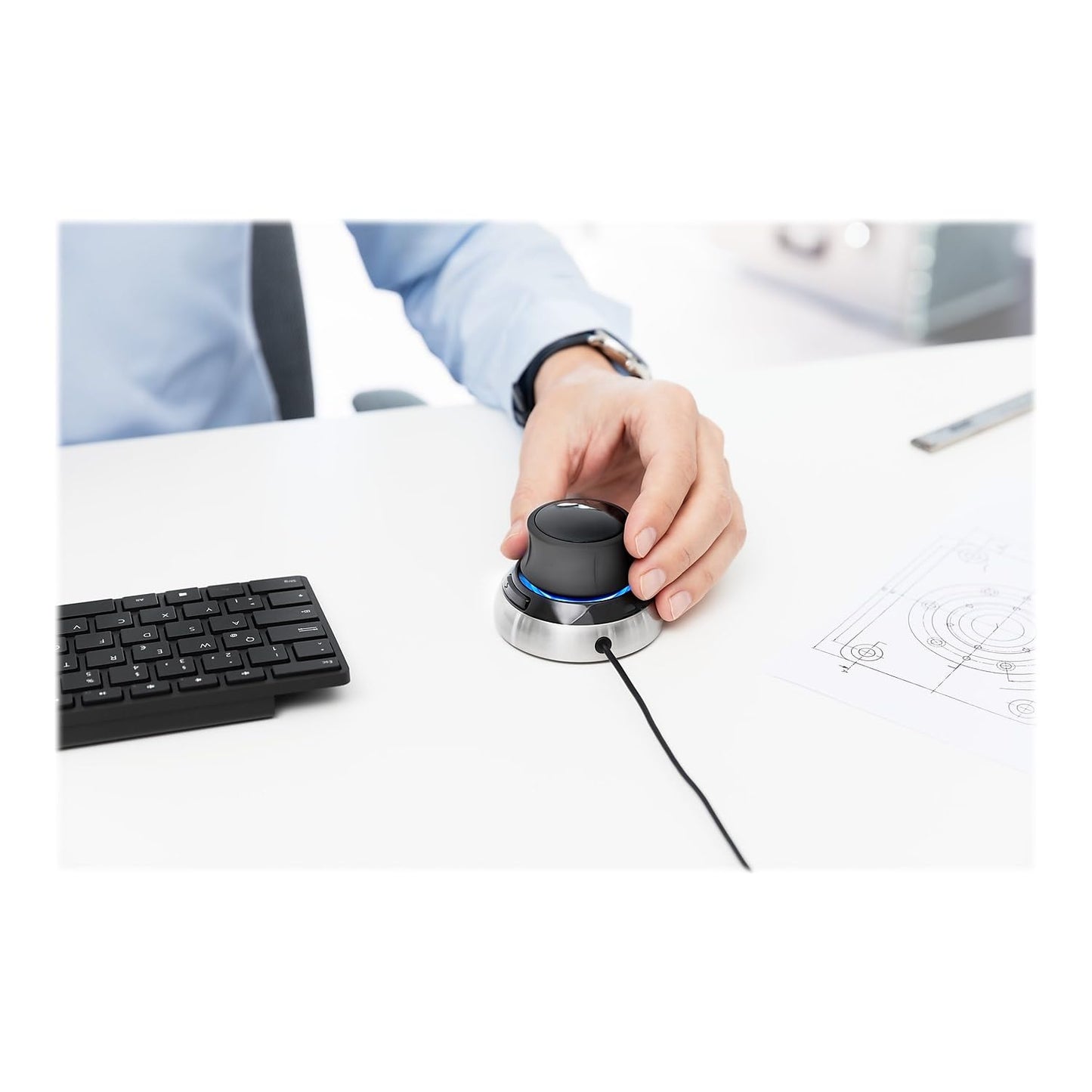 3Dconnexion 3DX-700059 Spacemouse Compact 3D Mouse