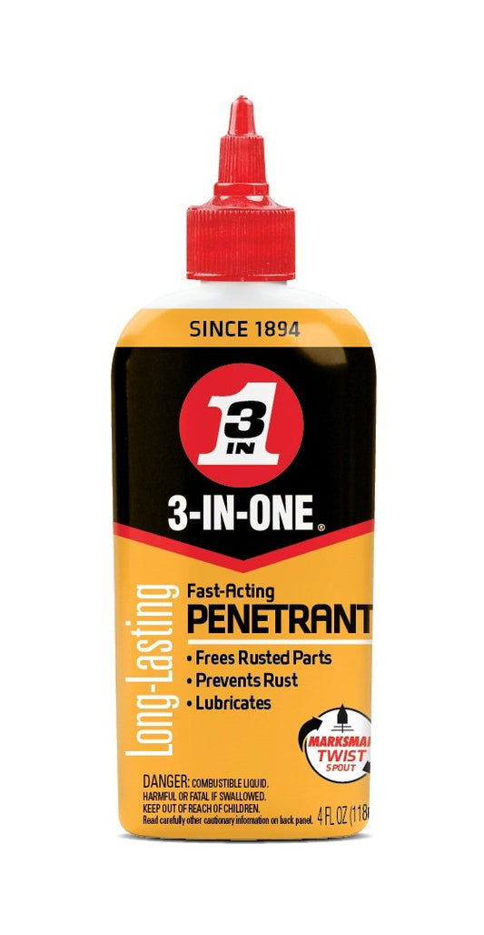 3-in-ONE Fast-Acting Penetrant Drip Oil, 4 OZ