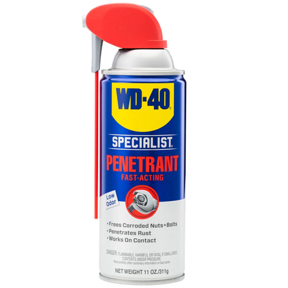 WD-40 Specialist Penetrant with SMART STRAW SPRAYS 2 WAYS, 11 OZ [6-Pack]