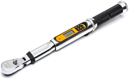 GEARWRENCH Flex Head Electronic Torque Wrench with Angle