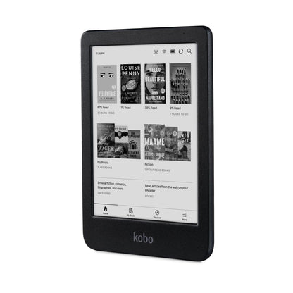 Kobo Clara BW | eReader | 6” Glare-Free Touchscreen with ComfortLight PRO