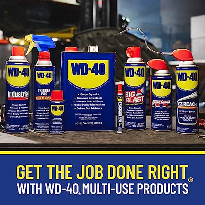 WD-40 Original Formula, Multi-Use Product with Smart Straw Sprays 2 Ways,12 OZ [12-Pack]