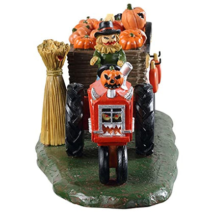 Lemax Exclusive Signature Collection Spooky Town Pumpkin Haul Countdown Table Accent