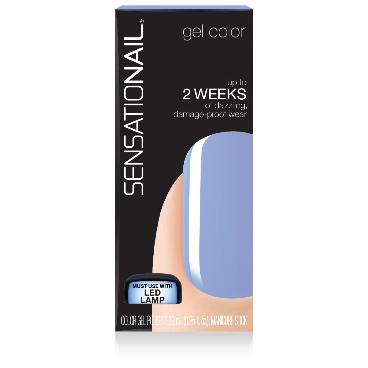 SensatioNail Perfect Periwinkle Color Gel Polish