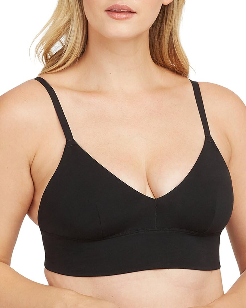 SPANX® Womens Bralette, L, Black