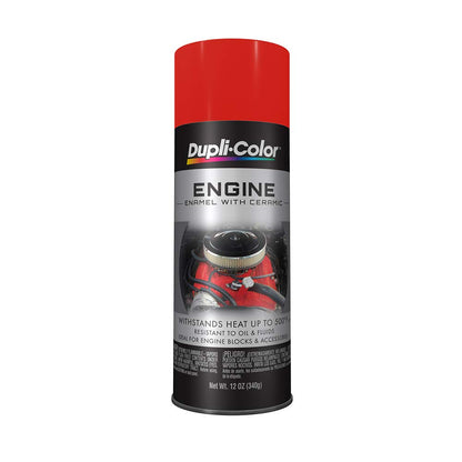 Dupli-Color Engine Enamel with Ceramic - 12 oz. Aerosol, (Case of 6)