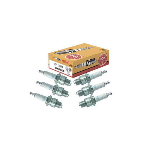 NGK Set of 6 Standard Nickel Spark Plugs For Chevrolet Corvair H6