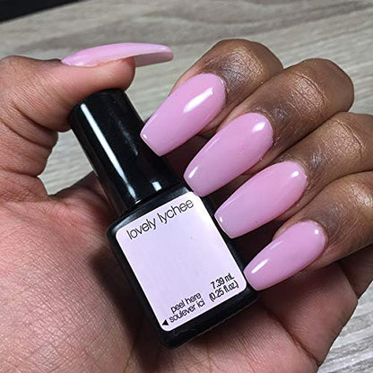 SensatioNail Lovely Lychee Color Gel Polish