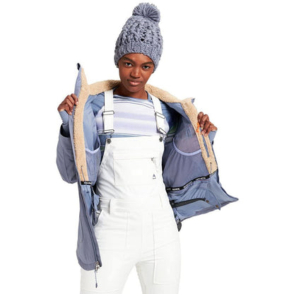 Burton Prowess Women's Snowboard Jacket 100% Polyester Long Sleeve NEW