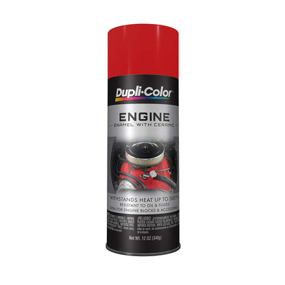 Dupli-Color Engine Enamel with Ceramic - 12 oz. Aerosol, (Case of 6)