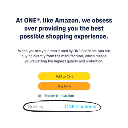 ONE® Condoms Super Sensitive | Extra Lubricated Latex Condoms 12 Pack