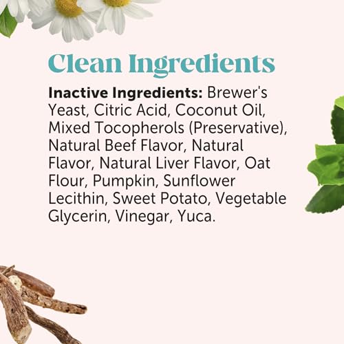 Pet Honesty Hemp Calming Chews for Dogs - Dog Anxiety Relief, Dog Calming Treats with Hemp + Valerian Root, Melatonin for Dogs - Helps Aid with Thunder, Fireworks, Chewing & Barking