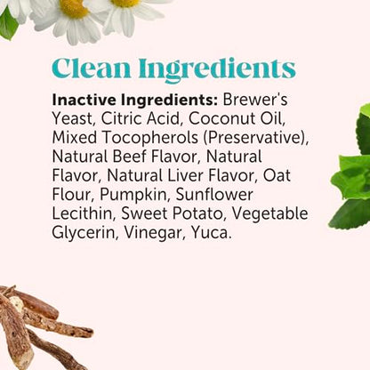 Pet Honesty Hemp Calming Chews for Dogs - Dog Anxiety Relief, Dog Calming Treats with Hemp + Valerian Root, Melatonin for Dogs - Helps Aid with Thunder, Fireworks, Chewing & Barking