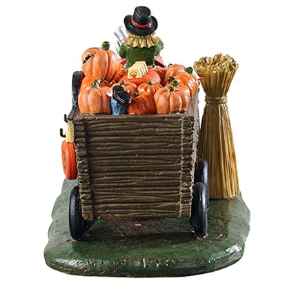 Lemax Exclusive Signature Collection Spooky Town Pumpkin Haul Countdown Table Accent