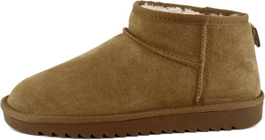 STEVE MADDEN Cabin Suede Tan Ankle Boots, Women's Size 10