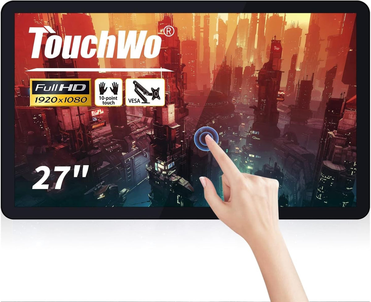 *NEW* 27” Touchscreen Tablet TouchWo TWTD270T Windows Android PC Monitor Screen