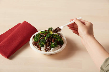 Dixie 5.75" Medium Polypropylene Plastic Spork GP PRO , CMP21C, (Case of 1,000)