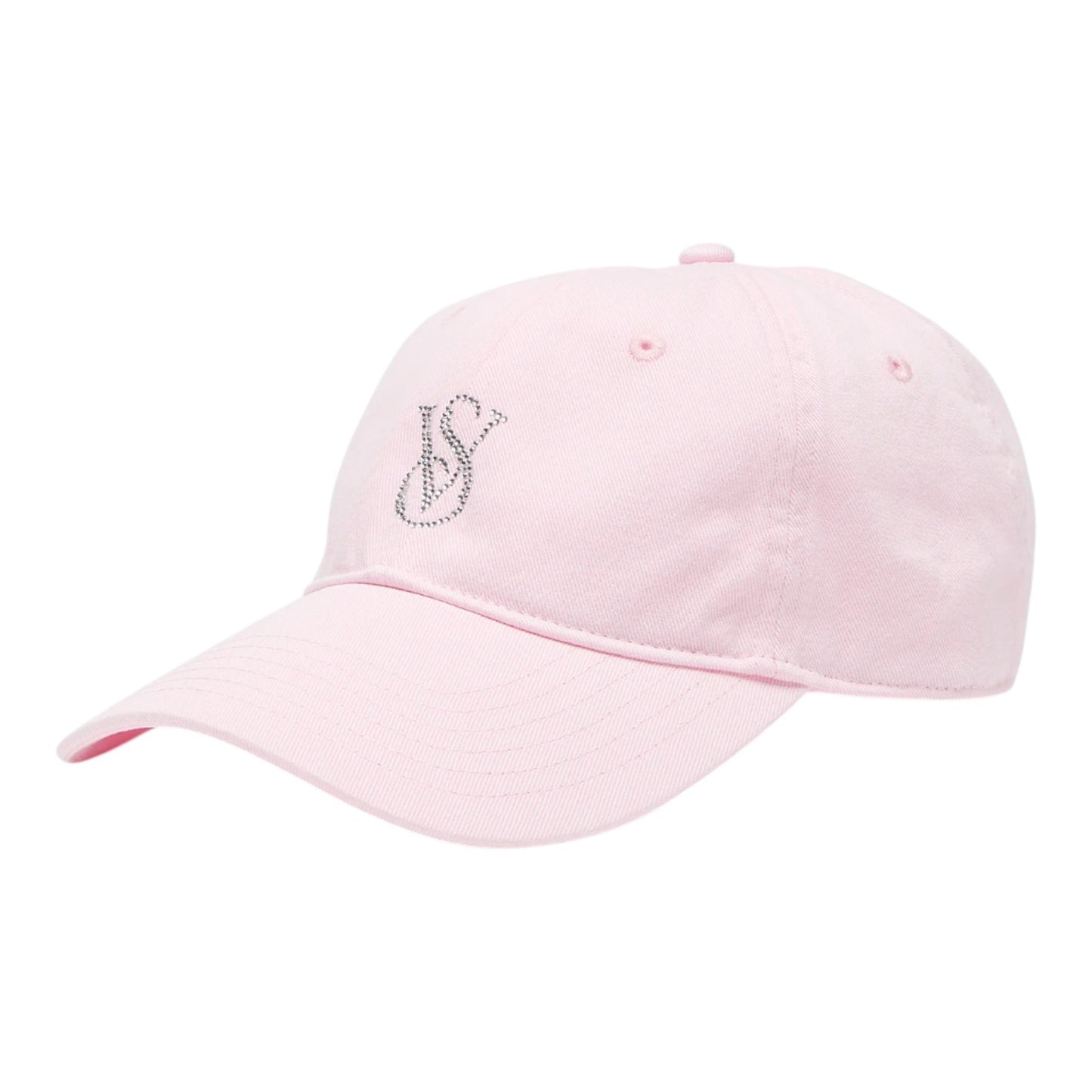 VICTORIA'S SECRET PINK LOGO BASEBALL CAP HAT ADJUSTABLE STRAP ONE SIZE NWT