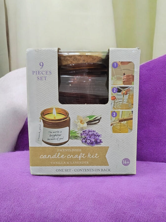 Candle Craft Kit Vanilla and Lavender