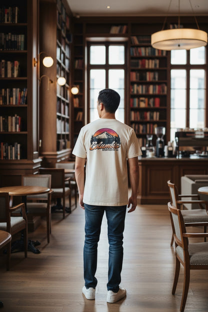 Columbia Men's CSC Kranston SS Tee | Color = Chalk | Size L & XL